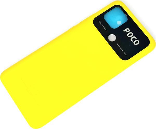 Tkgz Xiaomi Poco C40 kasa Arka Pil Batarya Kapağı SARI - Image 1