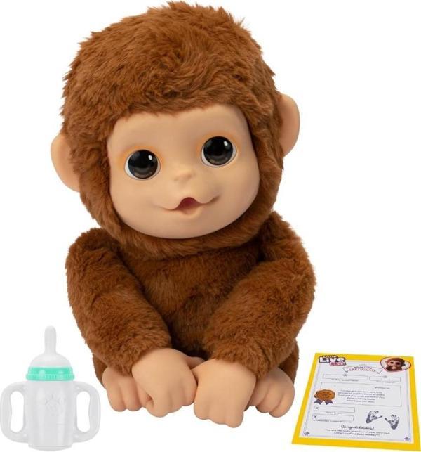 Little Live Pets Sesli Yavru Maymun İnteraktif Peluş - Image 1