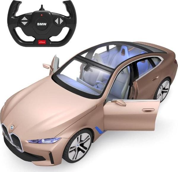 1:14 Uzaktan Kumandalı Araba Bmw İ4 Concept 2.4 Ghz Platin Gold - Image 1