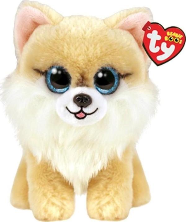 Ty Pelüş The Beanie Boo's Collection 15 Cm Krem Köpek Honeycomb - Image 1