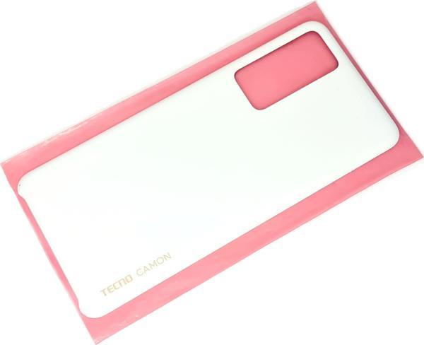 Tkgz Tecno Camon 18 (CH6n) Arka Pil Batarya Kapağı BEYAZ - Image 1