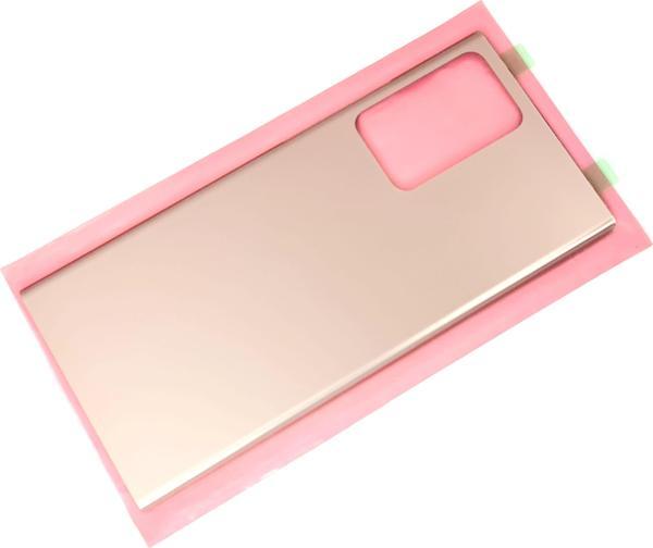 Tkgz Samsung Galaxy Note 20 ULTRA Arka Pil Batarya Kapağı (CAM) GOLD - Image 1