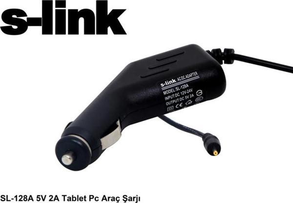 S-link SL-128A 5v 2a Tablet pc Araç Şarj Adaptörü - Image 1