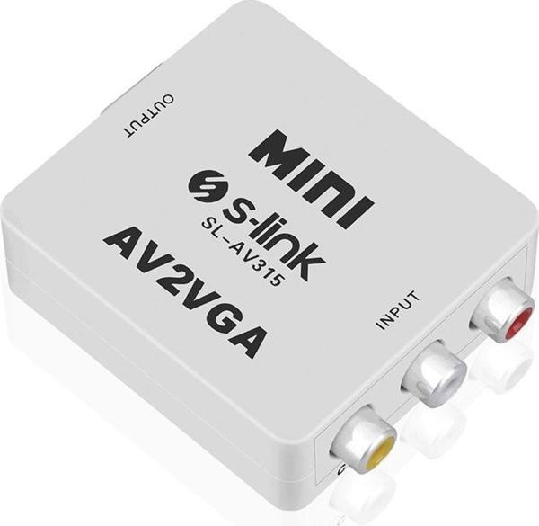 S-link SL-AV315 Vıdeo To Vga Çevirici - Image 1