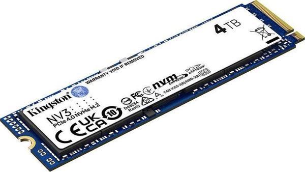 KINGSTON SNV3S/4000G 6000/5000MB/s 4TB 2280 NVME SSD - Image 1