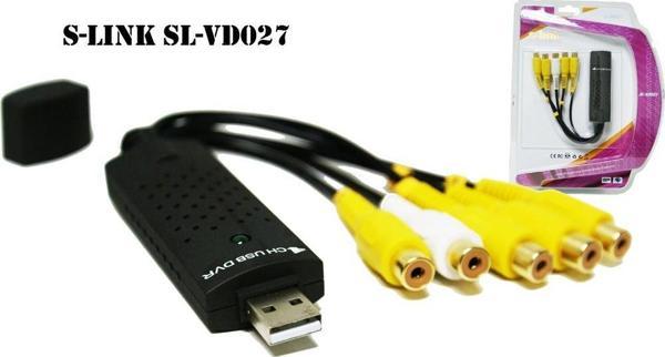 S-link SL-VD027 Usb To dvr 4port Adaptör - Image 1