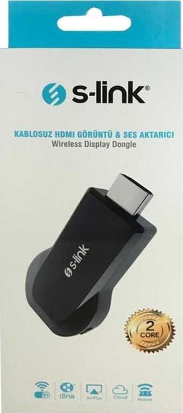 S-link SL-WH25 Kablosuz HDMI Görüntü+Ses Aktarıcı - Image 1