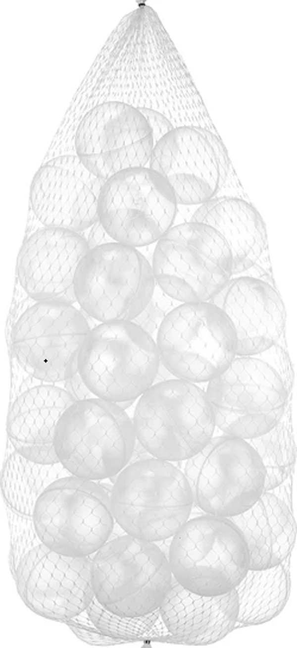 Babyplay Oyun Havuzu Topu 6 Cm 66'lı - Oyun Havuz Topları - Havuz Topu - Şeffaf - Image 1