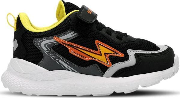 Slazenger KAORU IN Erkek Çocuk Sneaker Ayakkabı Siyah / Beyaz - Image 1