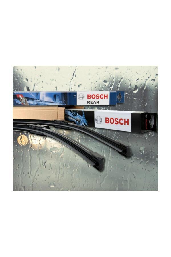 Bosch Wolksvagen Polo Ön Arka Silecek Takımı 2009-2017 Aerotwin Plus-Rear - Image 1