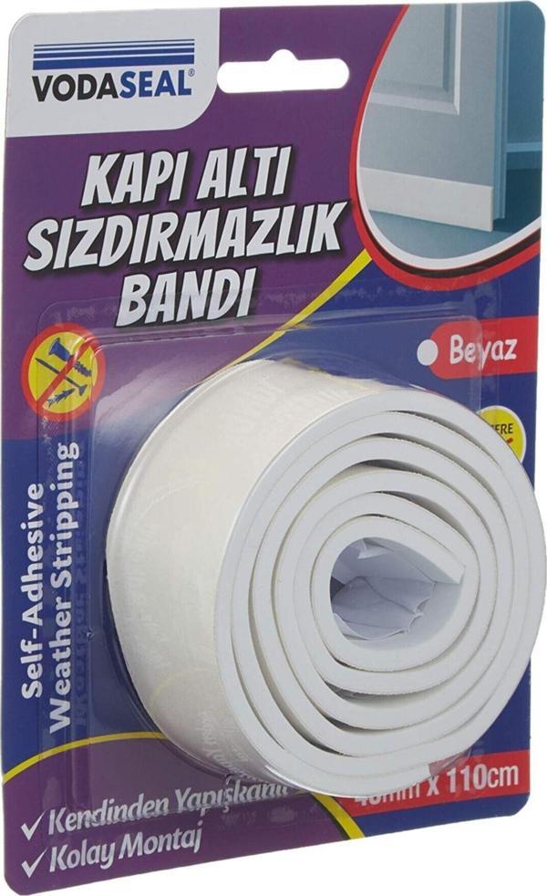 Vodaseal Sw-001 Kapı Altı Sızdırmazlık Bantı Beyaz - Image 1