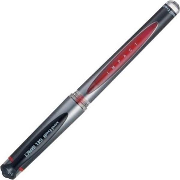 UNI IMZA KALEMI GEL IMPACT UM-153S 1.0 KIRMIZI  - (12 Adet) - Image 1
