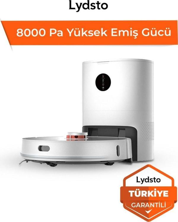 Lydsto S1 Max Uv Ve Ozon Sterilizasyonlu - 8000 Pa - Yapay Zeka Akıllı Robot Süpürge - Image 1