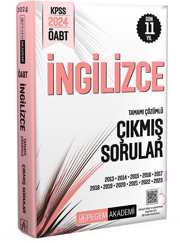 2024 KPSS ÖABT İngilizce Tamamı Çözümlü Çıkmış Sorular - Pegem Akademi Yayıncılık - Image 1