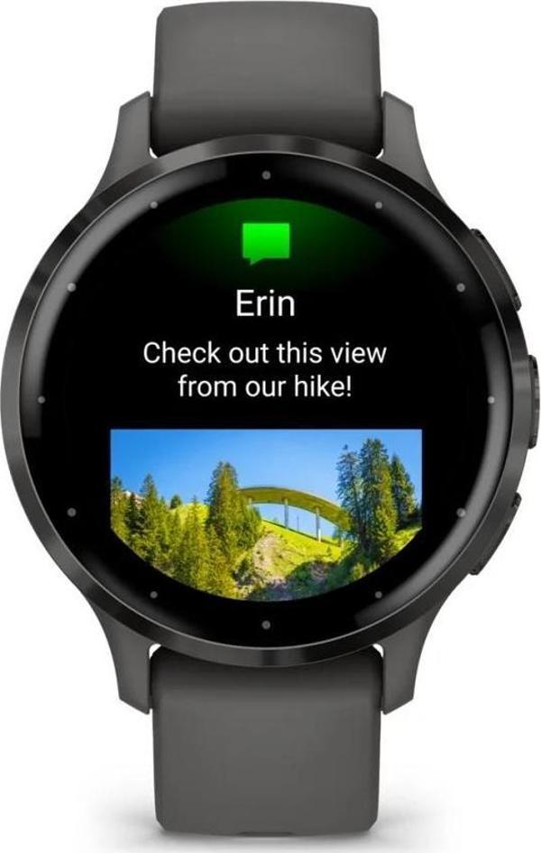 Garmin Venu 3S Slate Gri Kayışlı - Image 1
