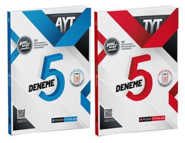 Pegem Akademi TYT 5 Deneme - AYT 5 Deneme - Pegem Akademi Yayıncılık - Image 1