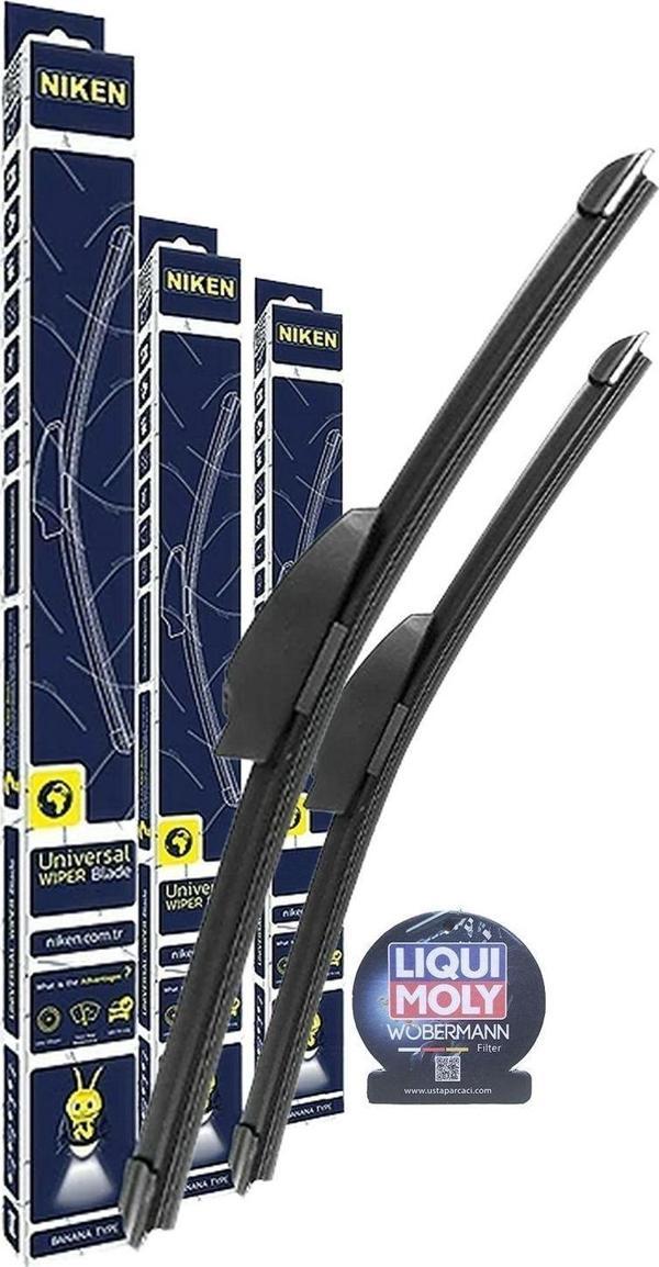Wöbermann + Niken Suzuki Swift Hb Ön Arka Muz Silecek Takımı 2010-2020 - Image 1