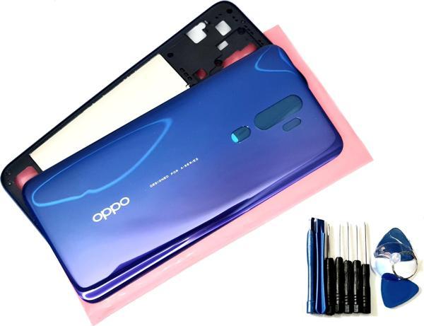 Tkgz Oppo A9 2020 ORJ Kasa Arka Pil Batarya Kapağı MAVİ - Image 1