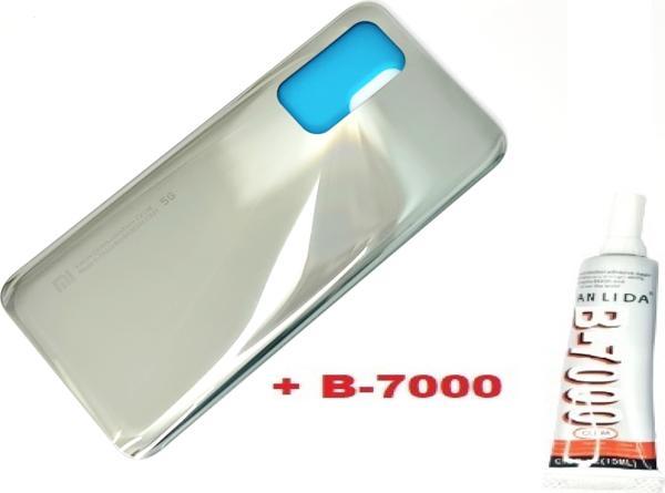 Tkgz Xiaomi Mi 10T Mİ 10T Pro Arka Pil Batarya Kapağı (CAM+B-7000) GRİ - Image 1