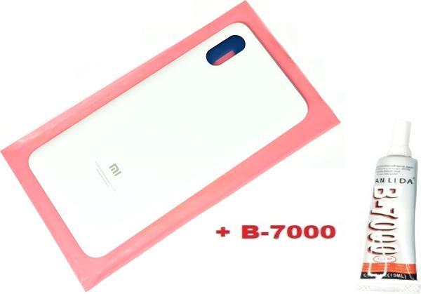 Tkgz Xiaomi Mi 8 Pro Arka Pil Batarya Kapak (CAM+B-7000) BEYAZ - Image 1