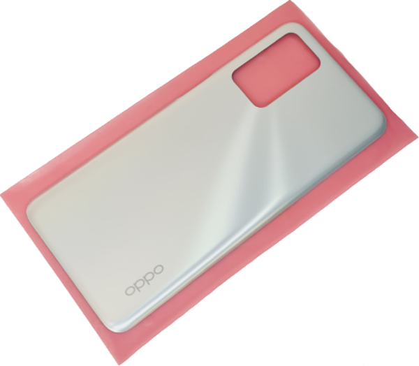 Tkgz Oppo A16 Arka Pil Batarya Kapağı GRİ - Image 1