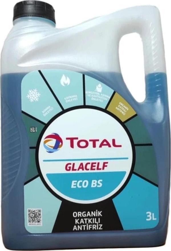 TOTAL Glacelf Eco Bs Organik Katkılı Antifriz 3 L Üretim Yılı : 2022 - Image 1