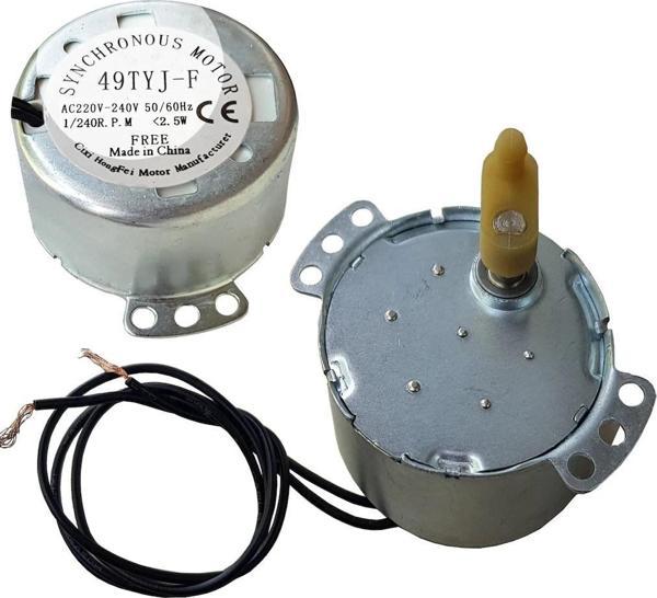 Emay Center 49TYJ- F 220V 1/240RPM Kuluçka Makinesi Viyol Çevirme Motoru 1/240 Rpm- AC220V-240V - Image 1