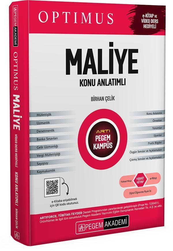 KPSS A Grubu Optimus Maliye Konu Anlatımı - Pegem Akademi Yayıncılık - Image 1