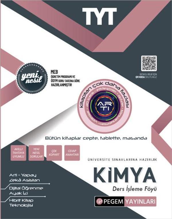 TYT Kimya Ders İşleme Föyü - Pegem Akademi Yayıncılık - Image 1