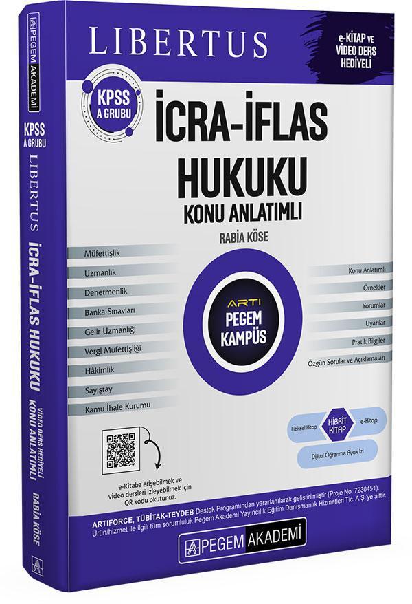 KPSS A Grubu İcra İflas Hukuku Konu Anlatımlı - Pegem Akademi Yayıncılık - Image 1