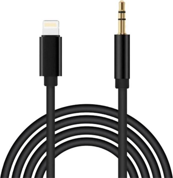 Winex AX37 Gfz Lightning to 3.5mm Aux Ses Kablosu Siyah - Image 1