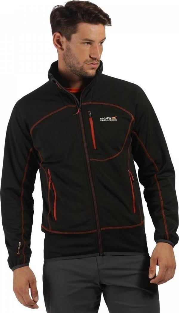 Regatta Diego II Erkek Softshell Ceket-SİYAH - Image 1