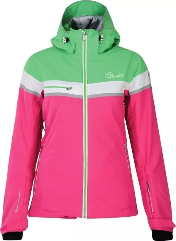 Dare 2b Premiss Kadın Kayak Montu-YEŞİL-PEMBE - Image 1