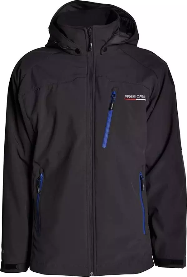 FreeCamp 3in1 Softshell Erkek Ceket-ANTRASİT - Image 1