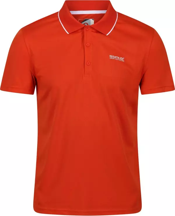 Regatta Maverik V Polo Yaka Erkek T-Shirt-TURUNCU - Image 1