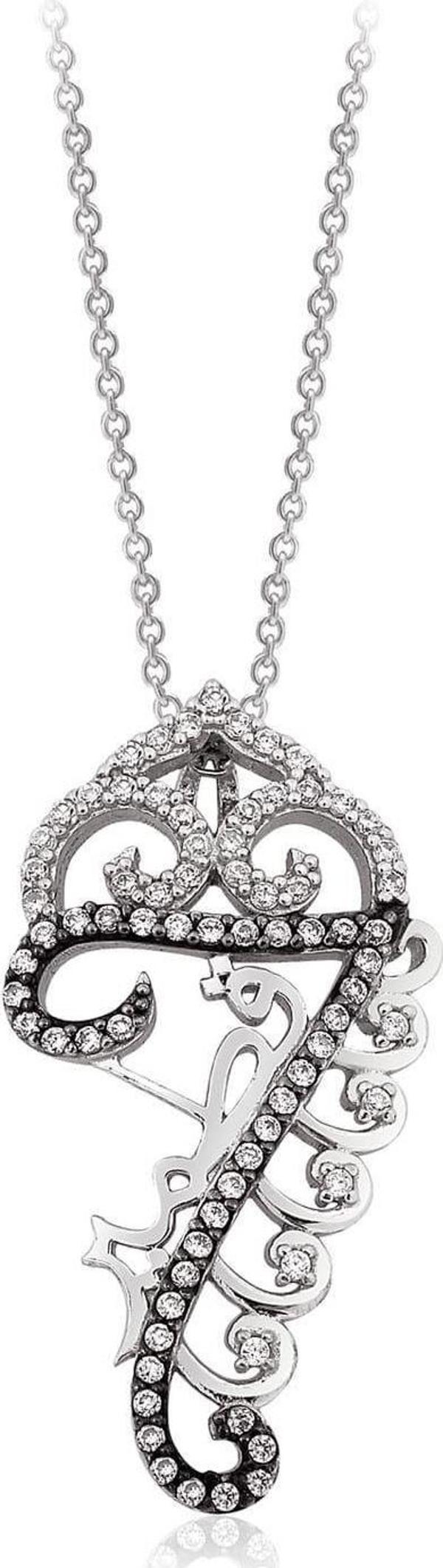 Vaoov Kadın Gümüş Yedi Kolye Esp007 - Image 1