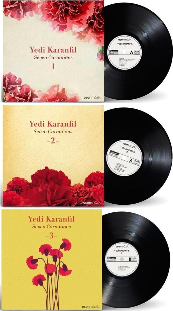 Yedi Karanfil Plak Seti ( 3 Plak)   - Image 1