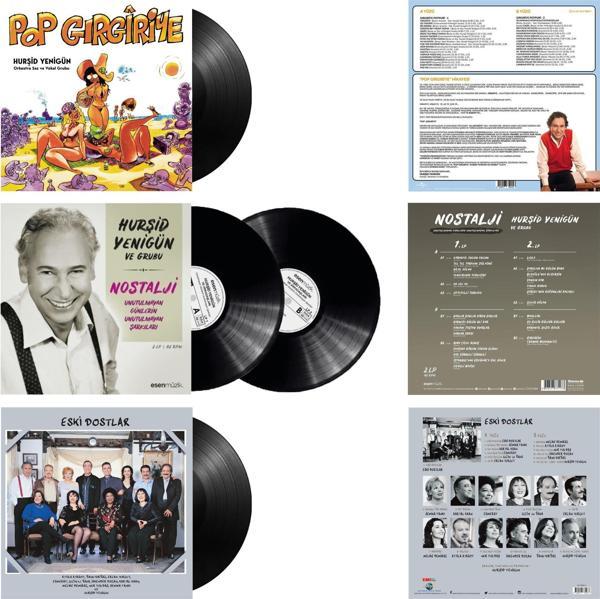 Hurşid Yenigün - Pop Gırgıriye & Eski Dostlar &  U.G. Unutulmayan Şarkıları (3 Plak Özel Set) - Image 1