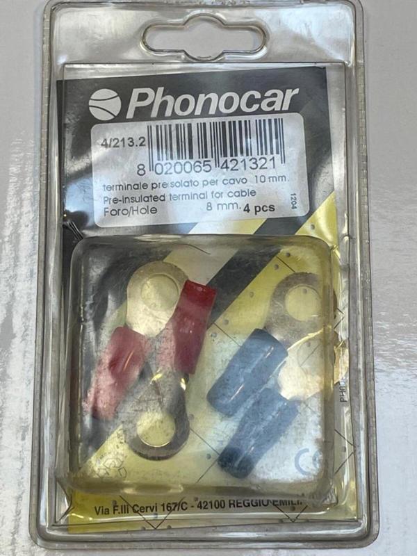 Phonocar Kablo Terminali 10Mm - Image 1