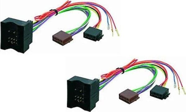 Phonocar Peugeot/Citroen/Wv/Bmw Uyumlu Radyo Konektörü Araca Özel Iso Dönüştürücü Soket - Image 1