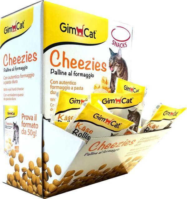 Gimcat Cheezies Kedi Ödül Tabledi 10gr-60LI - Image 1