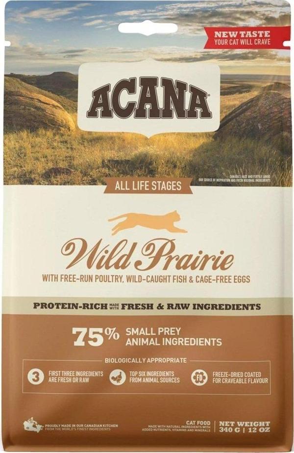 Acana Wild Prairie Kedi Maması 340Gr - Tüm ırk ve yaşam evreleri için - Image 1