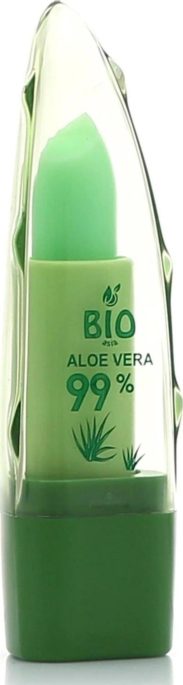 Bio Asia % 99 Aloe Vera Lip Balm Renksiz Dudak Balmı - Image 1