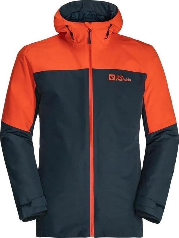 Jack Wolfskin 1115291-3017 Glaabach 3in1 Jkt M Erkek Mont - Image 1