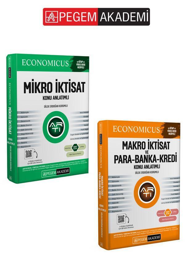 PEGEM AKADEMİ KPSS A Grubu Makro İktisat - Mikro İktisat Konu Anlatımlı Set - 2 Kitap - Pegem Akademi Yayıncılık - Image 1