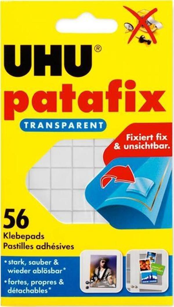 Uhu Hamur Yapıştırıcı Patafix Şeffaf 37155 - Image 1