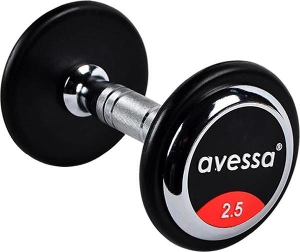 Avessa 2,5 Kg Olimpik Dambıl Kauçuk Kaplı Salon Tipi - Image 1