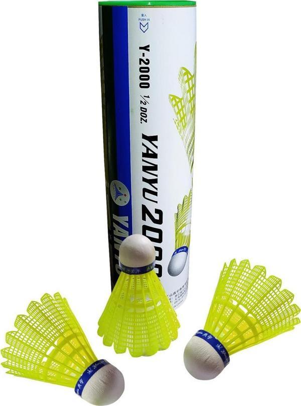 Yanyu Bad-600 Profesyonel Badminton Topu 6 Adet Kutulu - Image 1