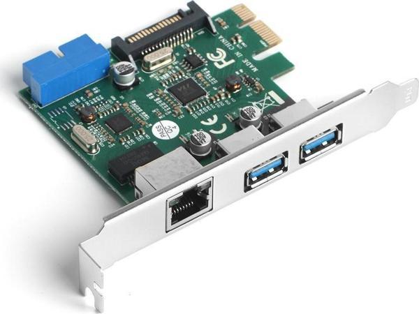 Dark 2x USB3.0 + Gigabit LAN PCIE X1 Ağ Kartı - Image 1