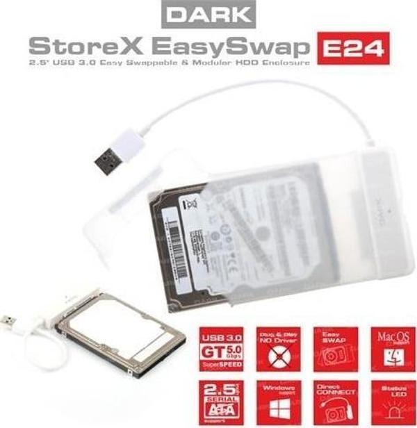 Dark DK-AC-DSE24U3 torex E24 2.5" USB 3.0 SATA - Image 1